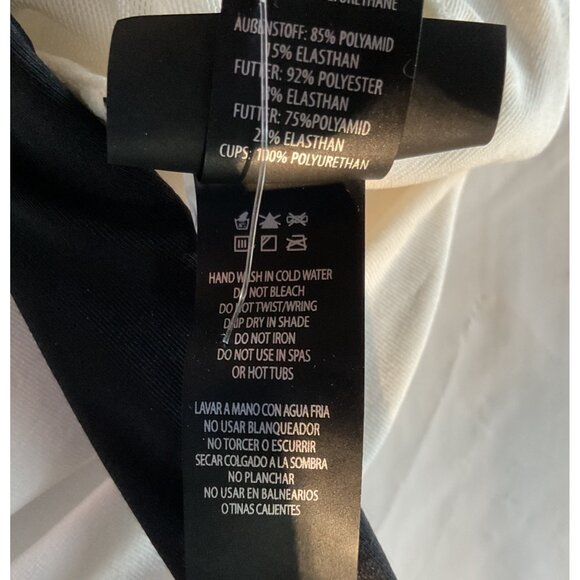 NWT Coco Reef PerfectionFit Tropical Palm Print Tankini Top Adjustable Strap 38E - Picture 9 of 12